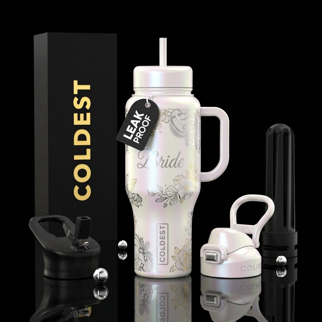 Bride water bottle design