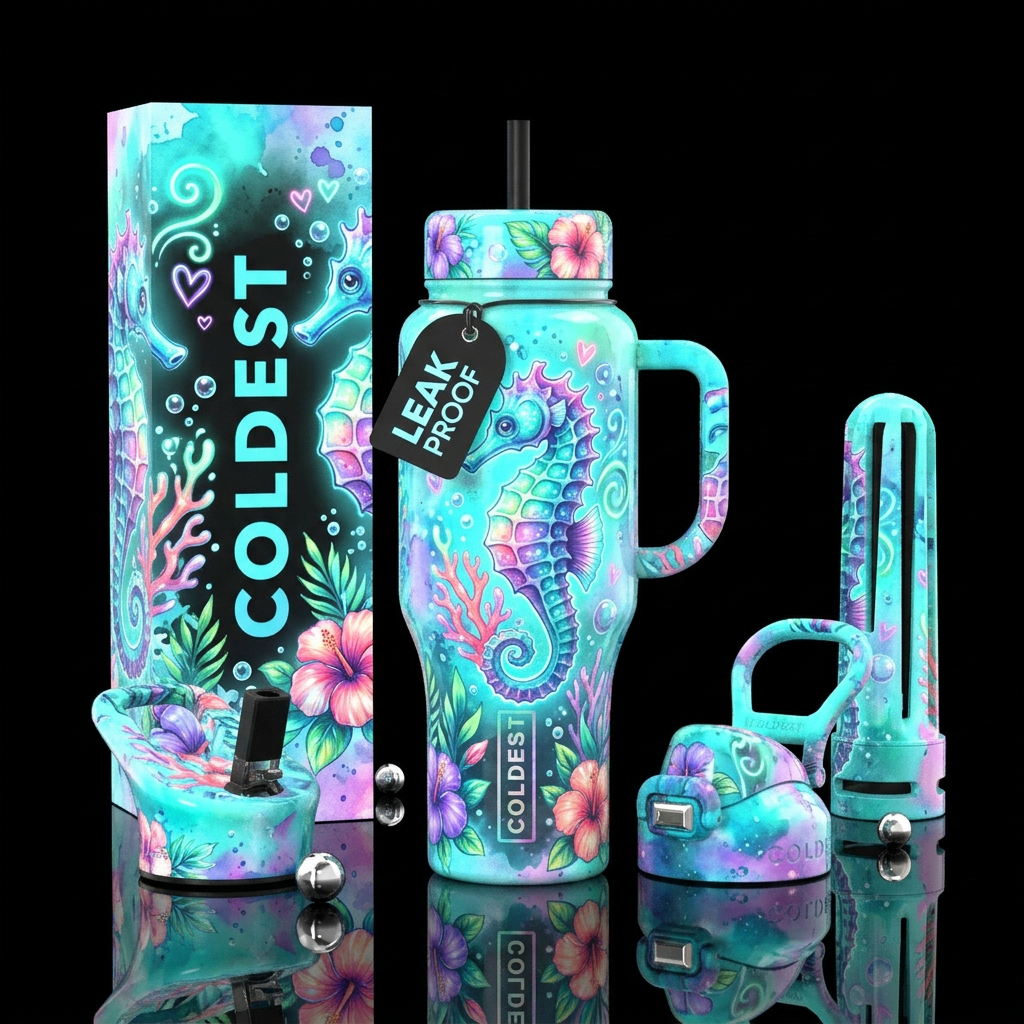 Aqua Kiss water bottle design