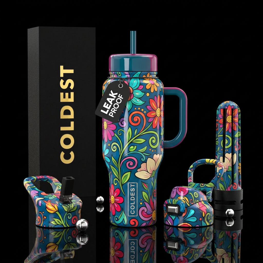 Bohemian Bliss water bottle design