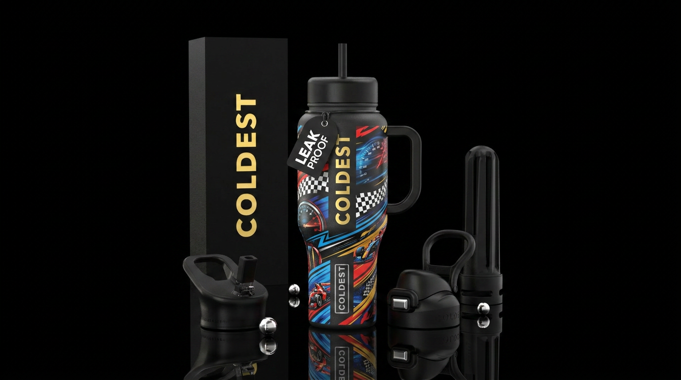 Race Day Fuel water bottle design
