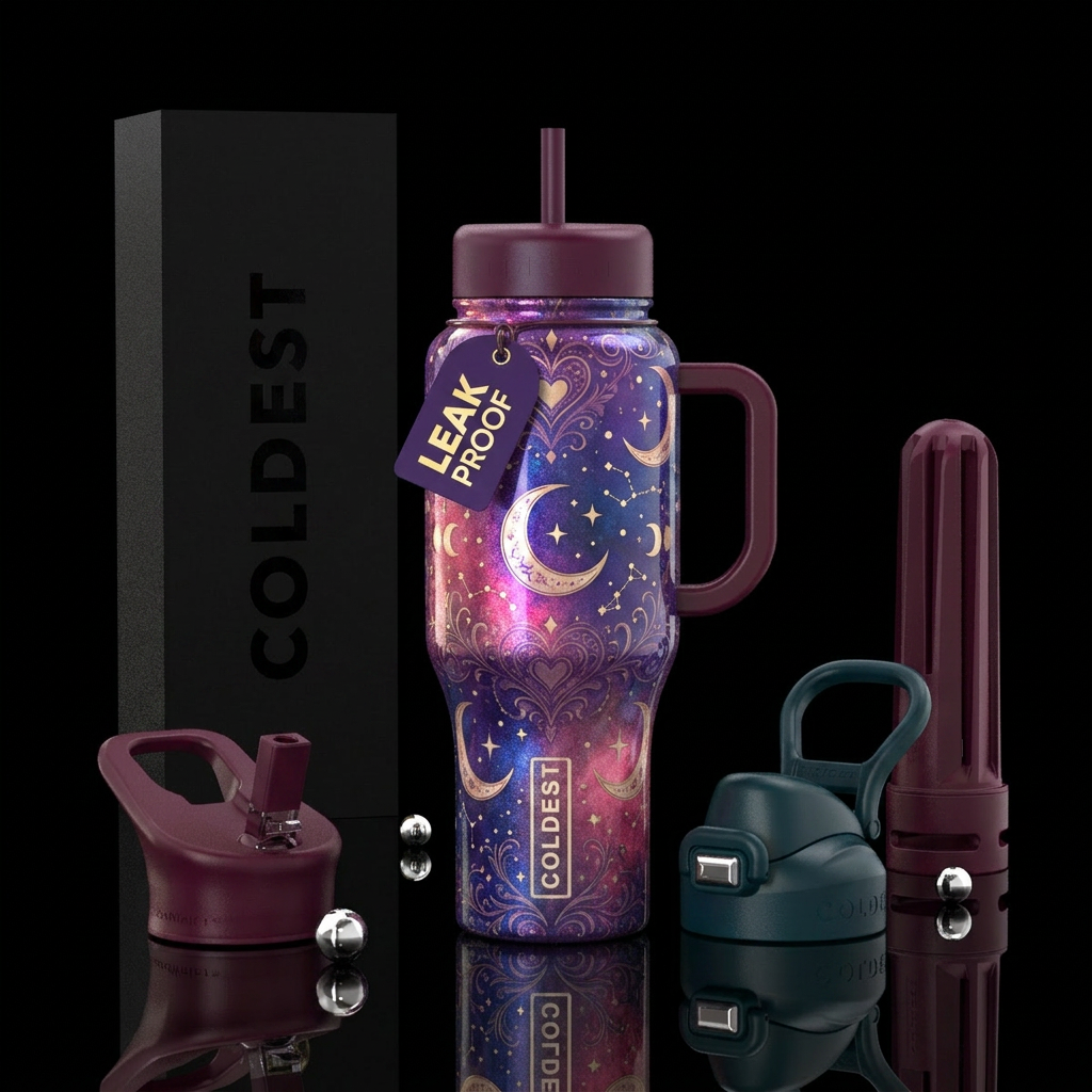 Luna Valentine water bottle design
