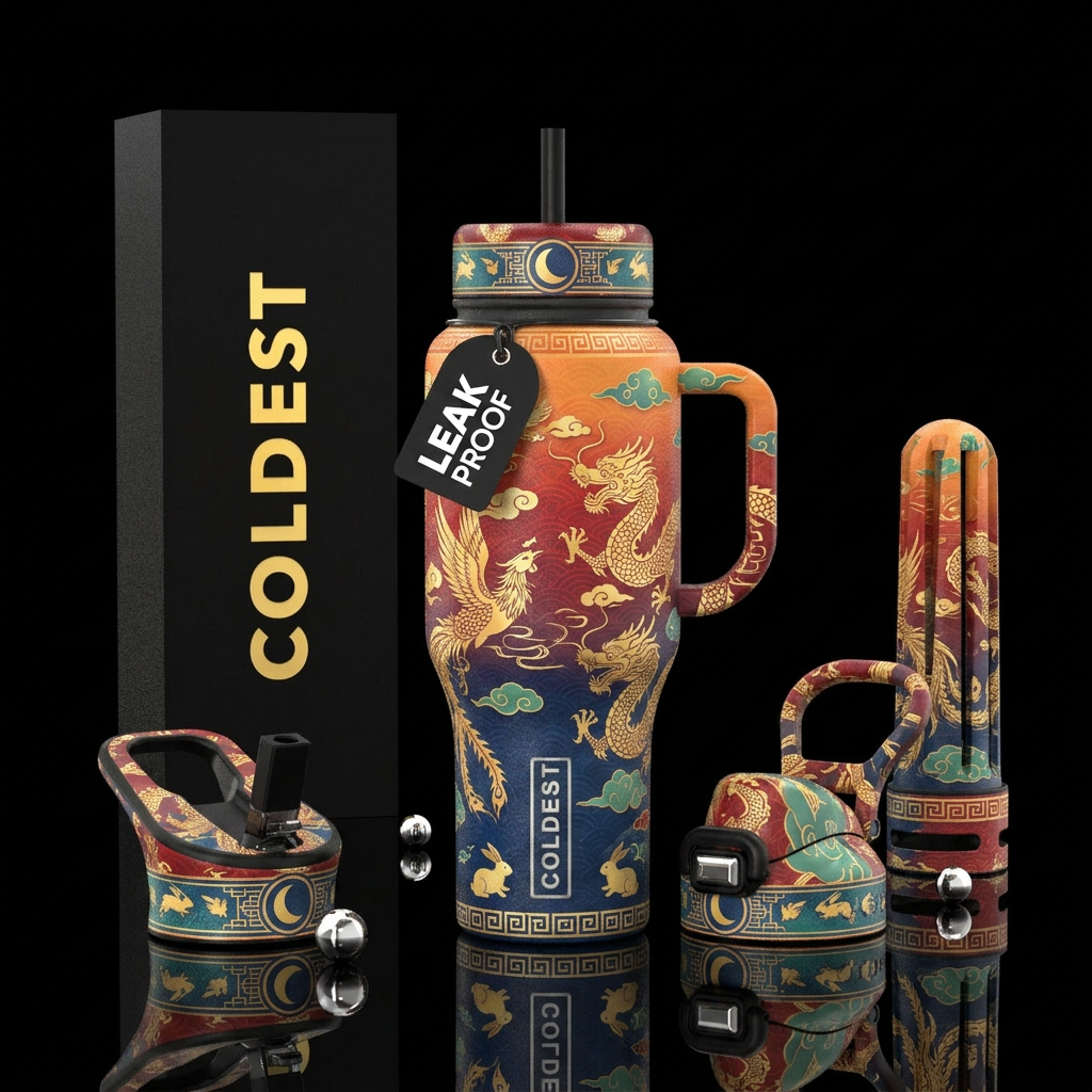 Luna Chinese water bottle design