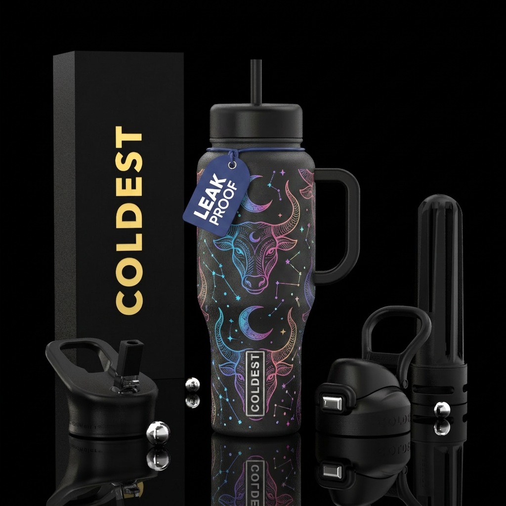 luna taurus water bottle design