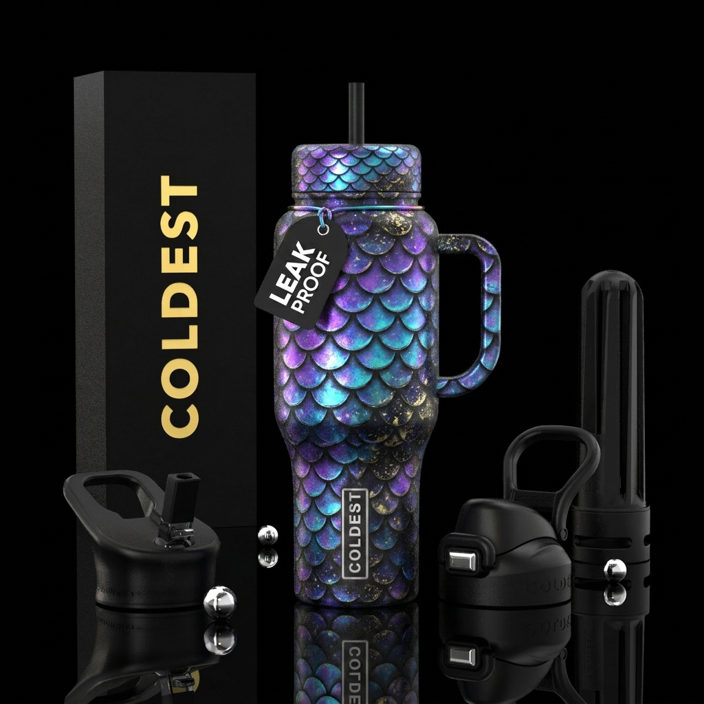 luna scales water bottle design