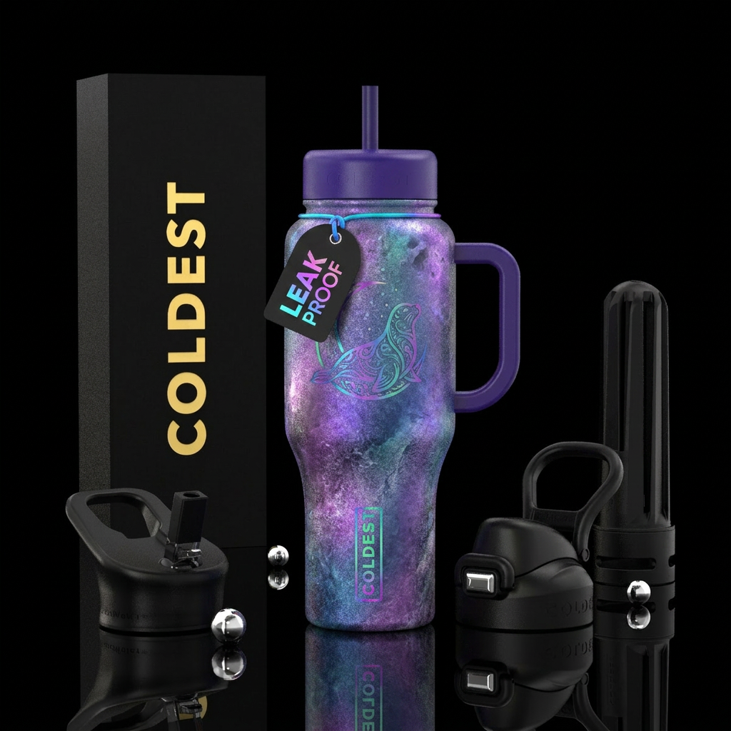 Luna seal water bottle design