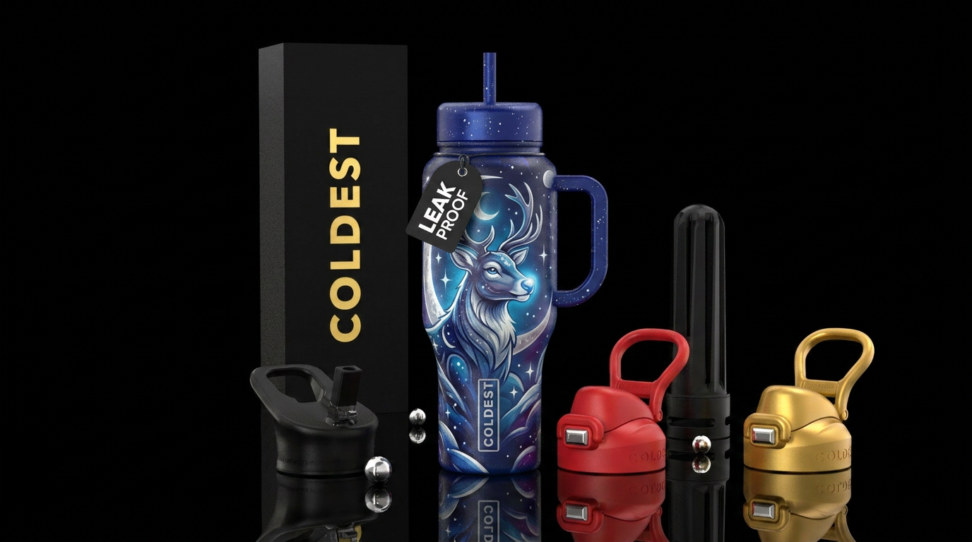 Luna Rudolph water bottle design
