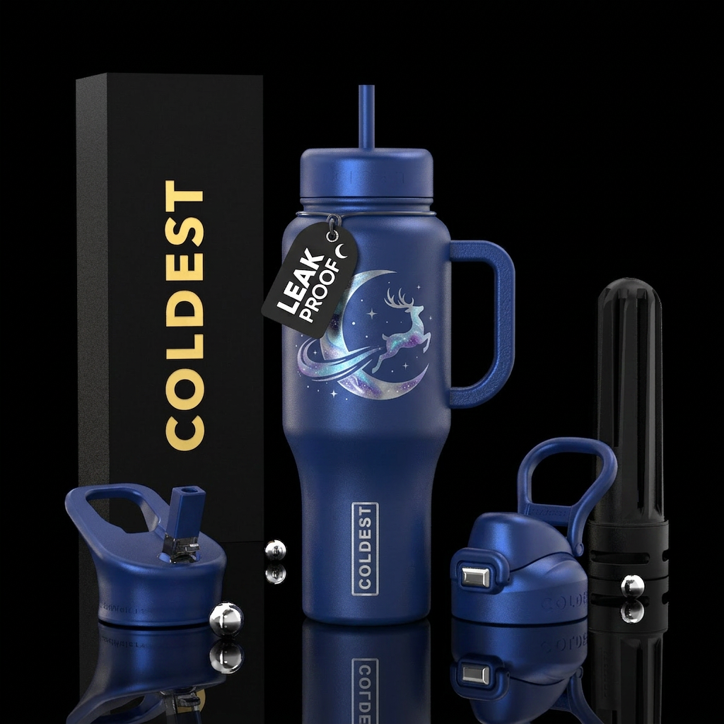 Luna Dasher water bottle design