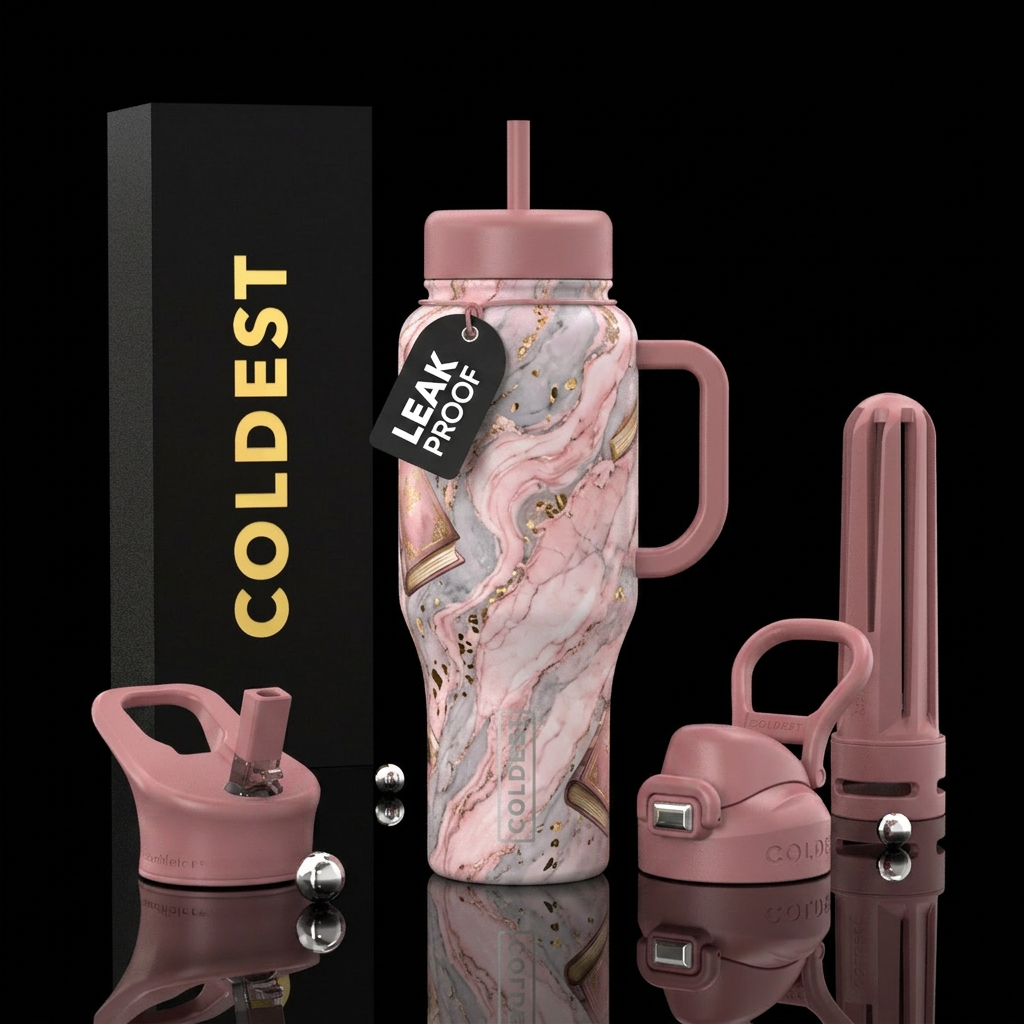 mystical book water bottle design