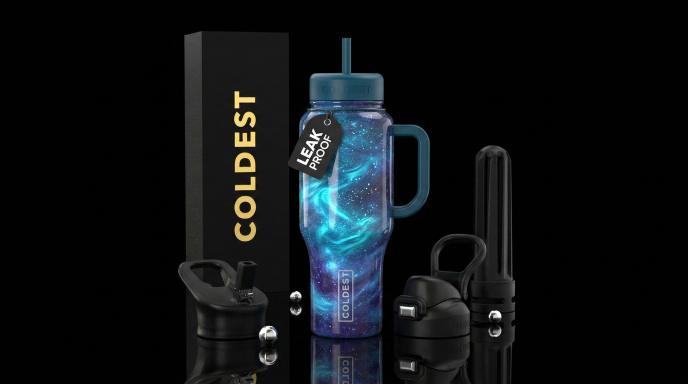 ocean, magic water bottle design