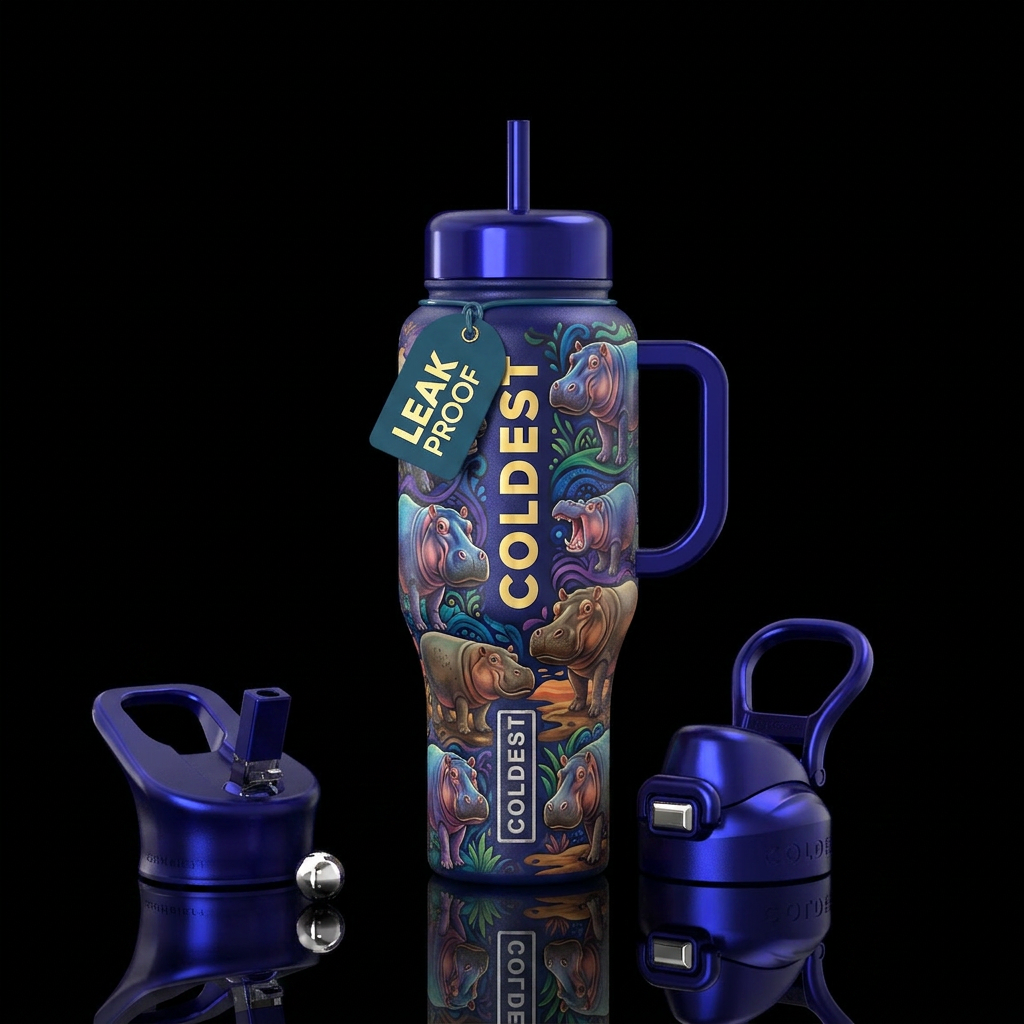 hippo water bottle design