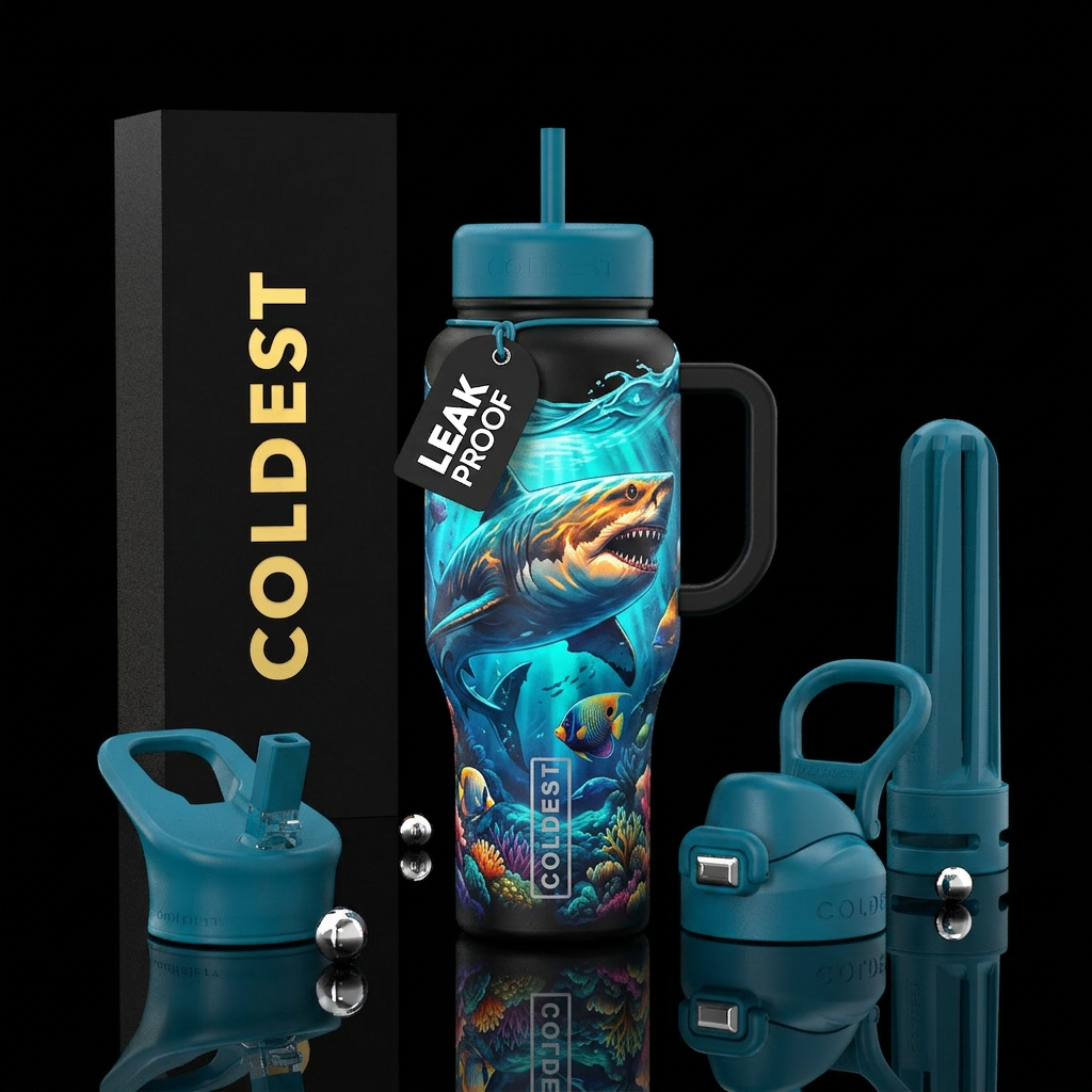 Meglendon water bottle design