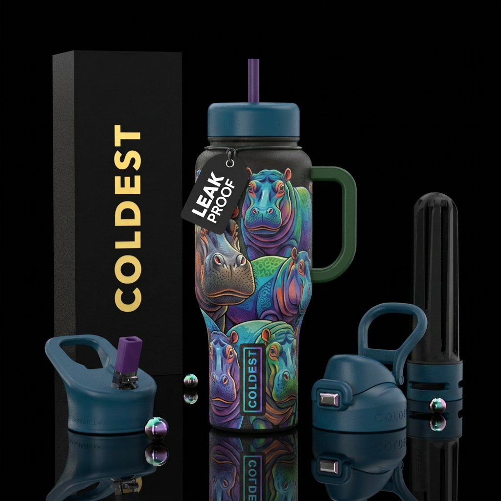hippo water bottle design
