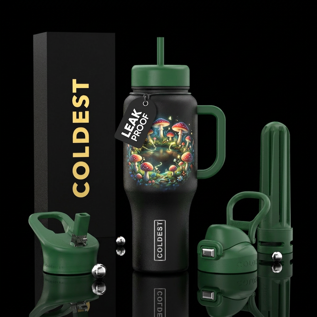 fairy ring water bottle design