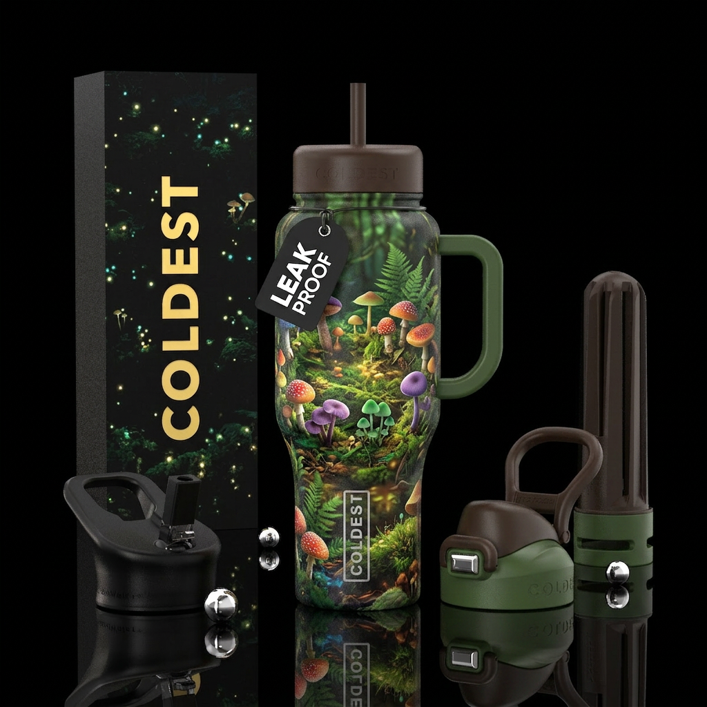 fairy ring water bottle design