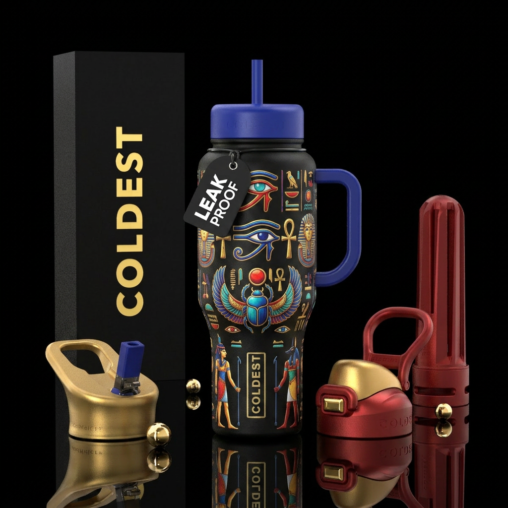 Egyptian water bottle design