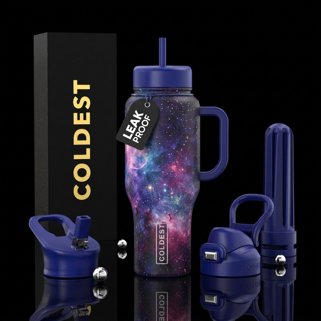 Nebula water bottle design