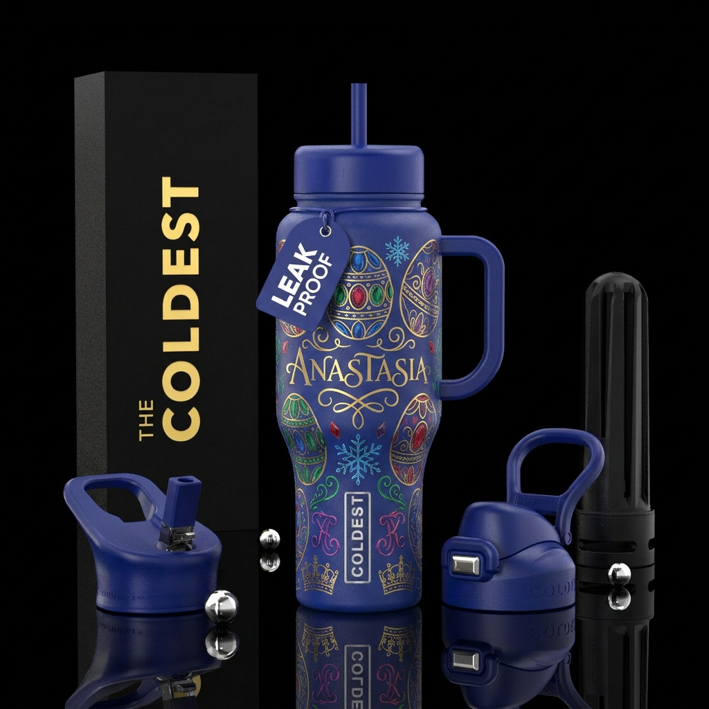 Anastasia water bottle design