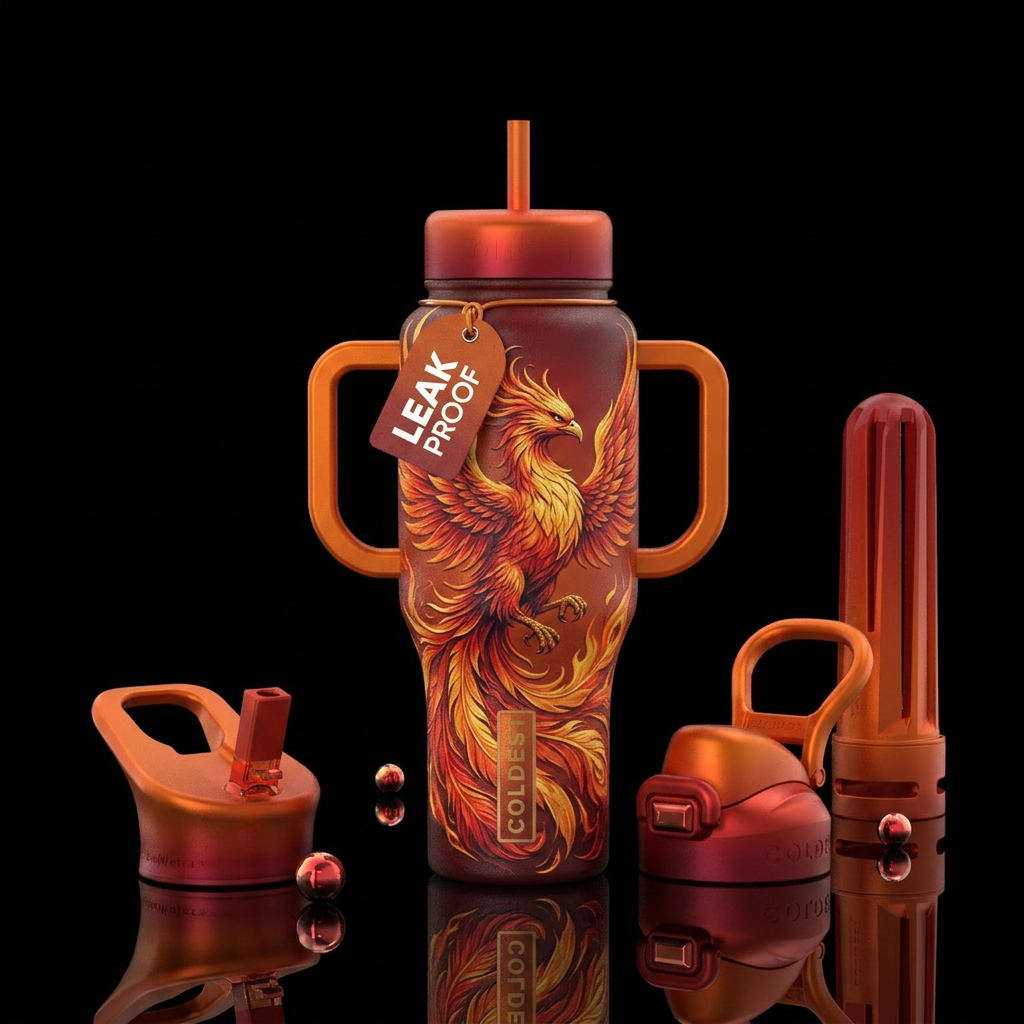 phoenix water bottle design