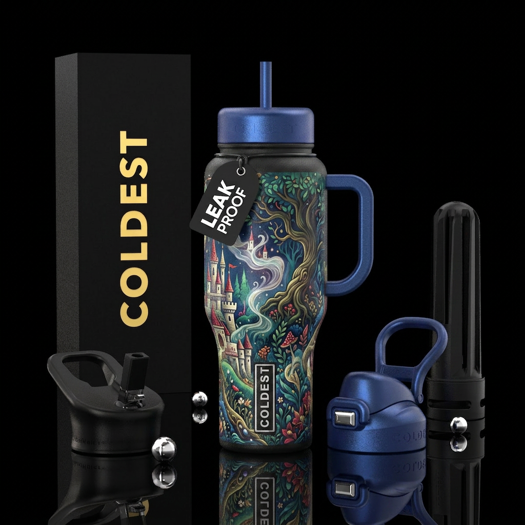 fairy tale water bottle design