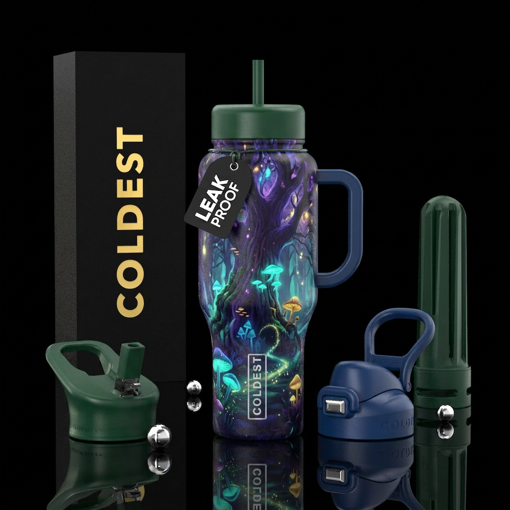enchanted woods water bottle design