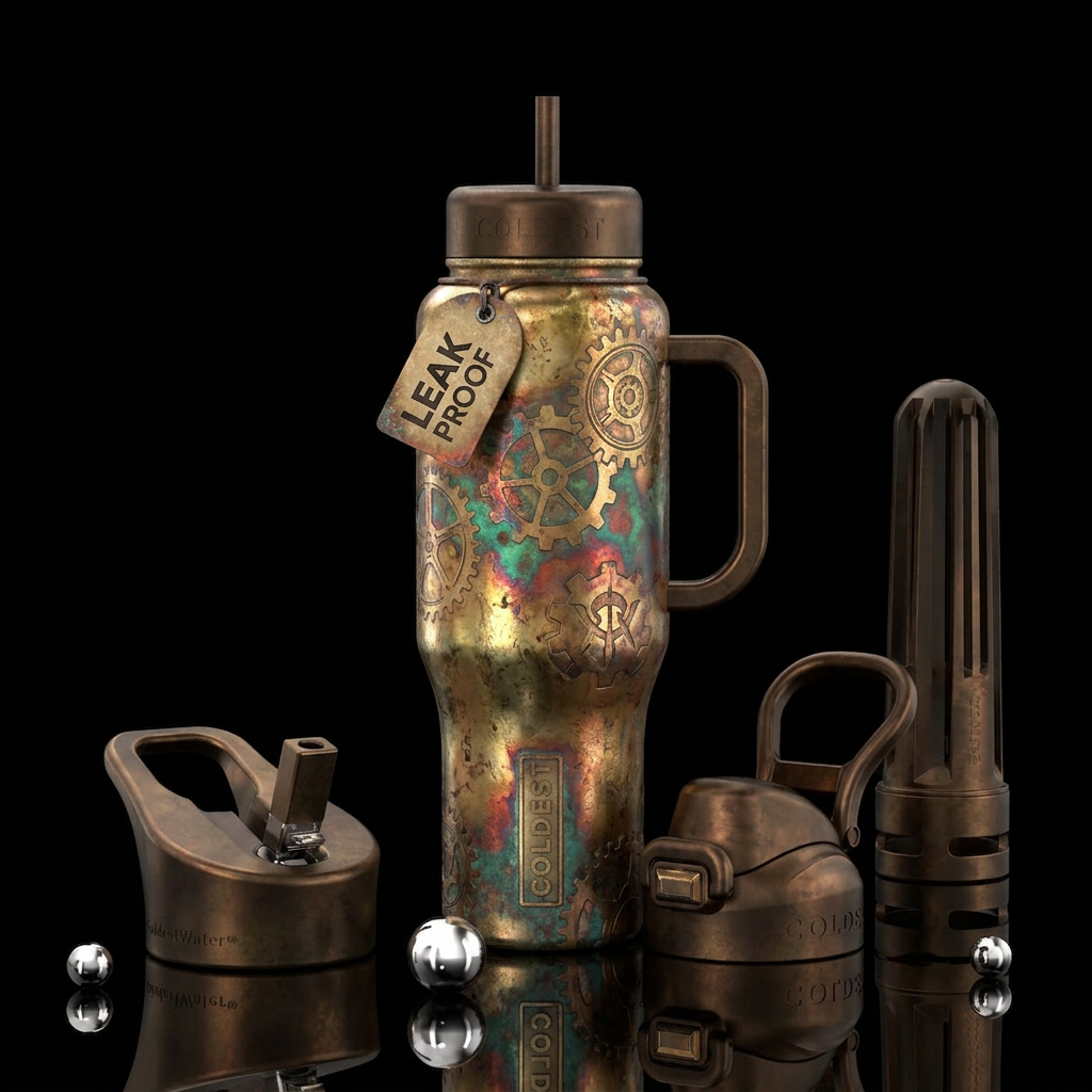 post-apocalyptic water bottle design