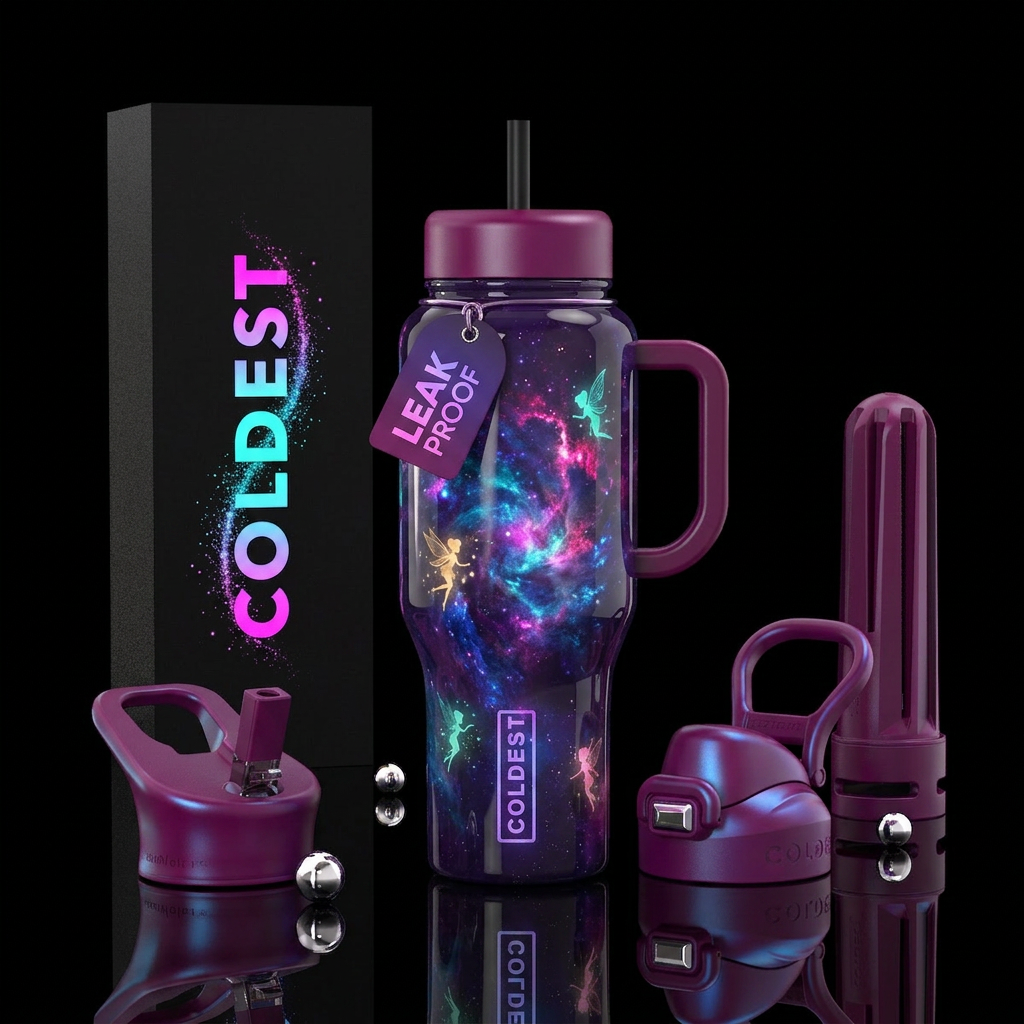 Glowie sprite water bottle design
