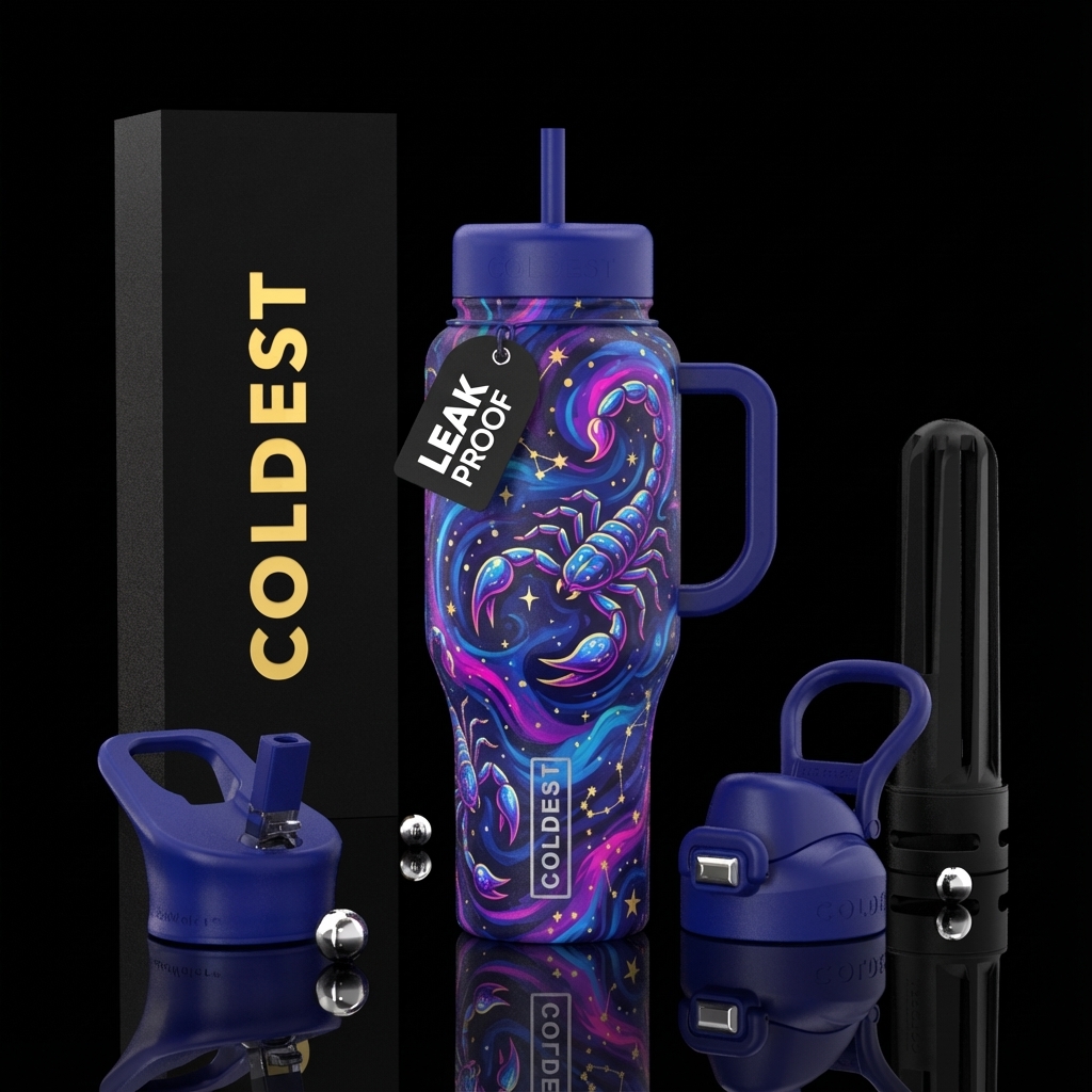 Scorpio water bottle design