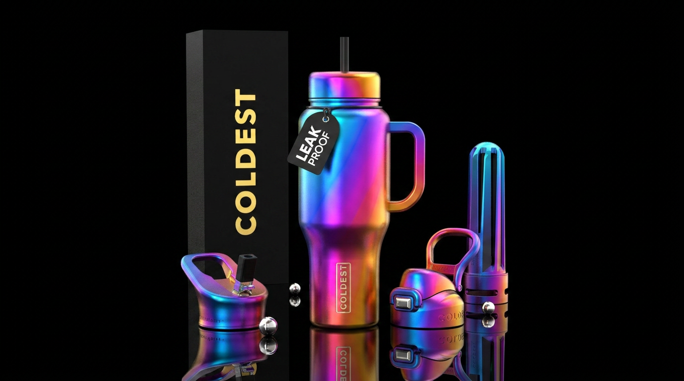 pristine water bottle design
