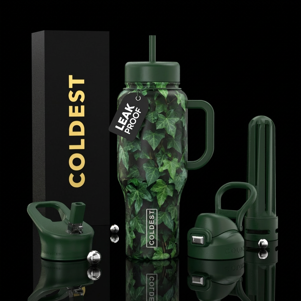Ivy water bottle design