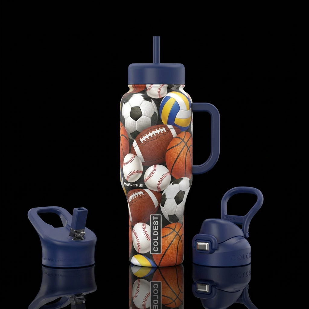 Sports are us. This bottle should have multiple ki... water bottle design