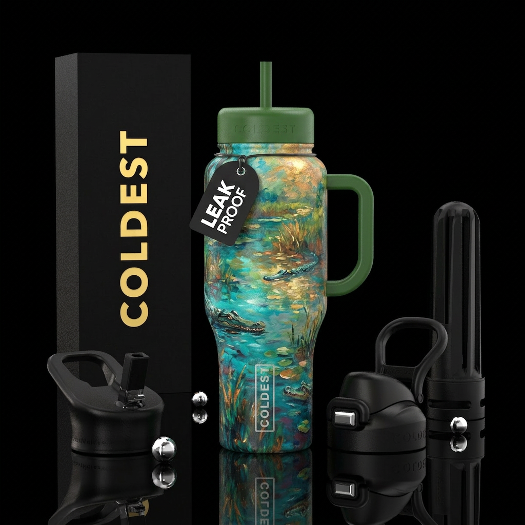 Everglades water bottle design