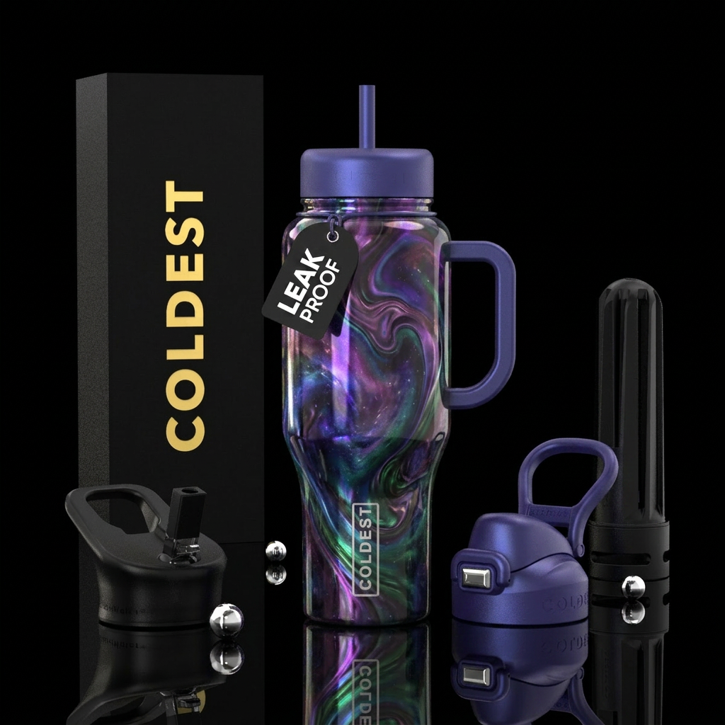 Envious molten nova water bottle design