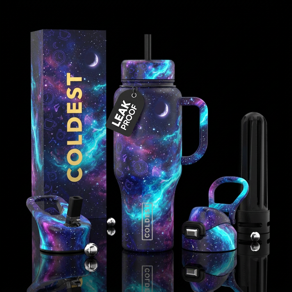 Sleepless nights water bottle design