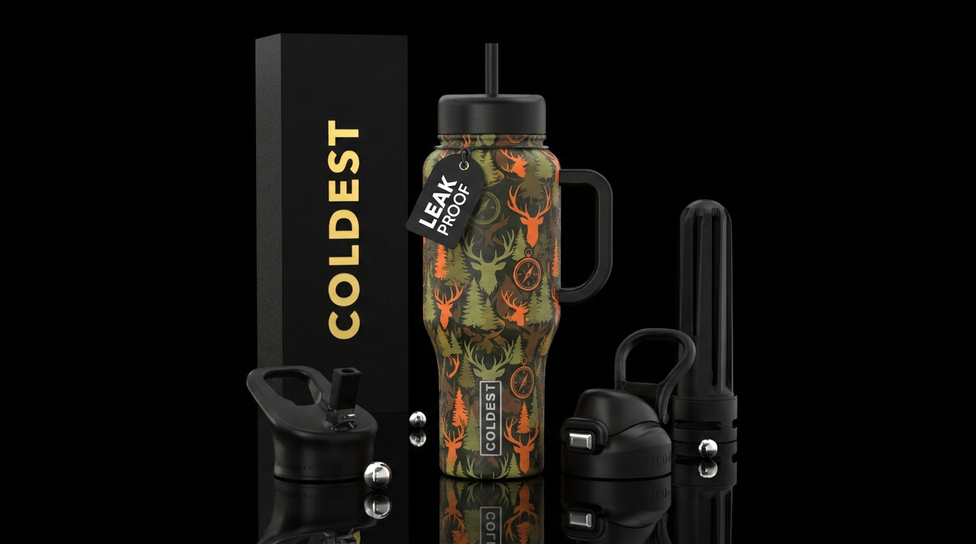 Hunting water bottle design