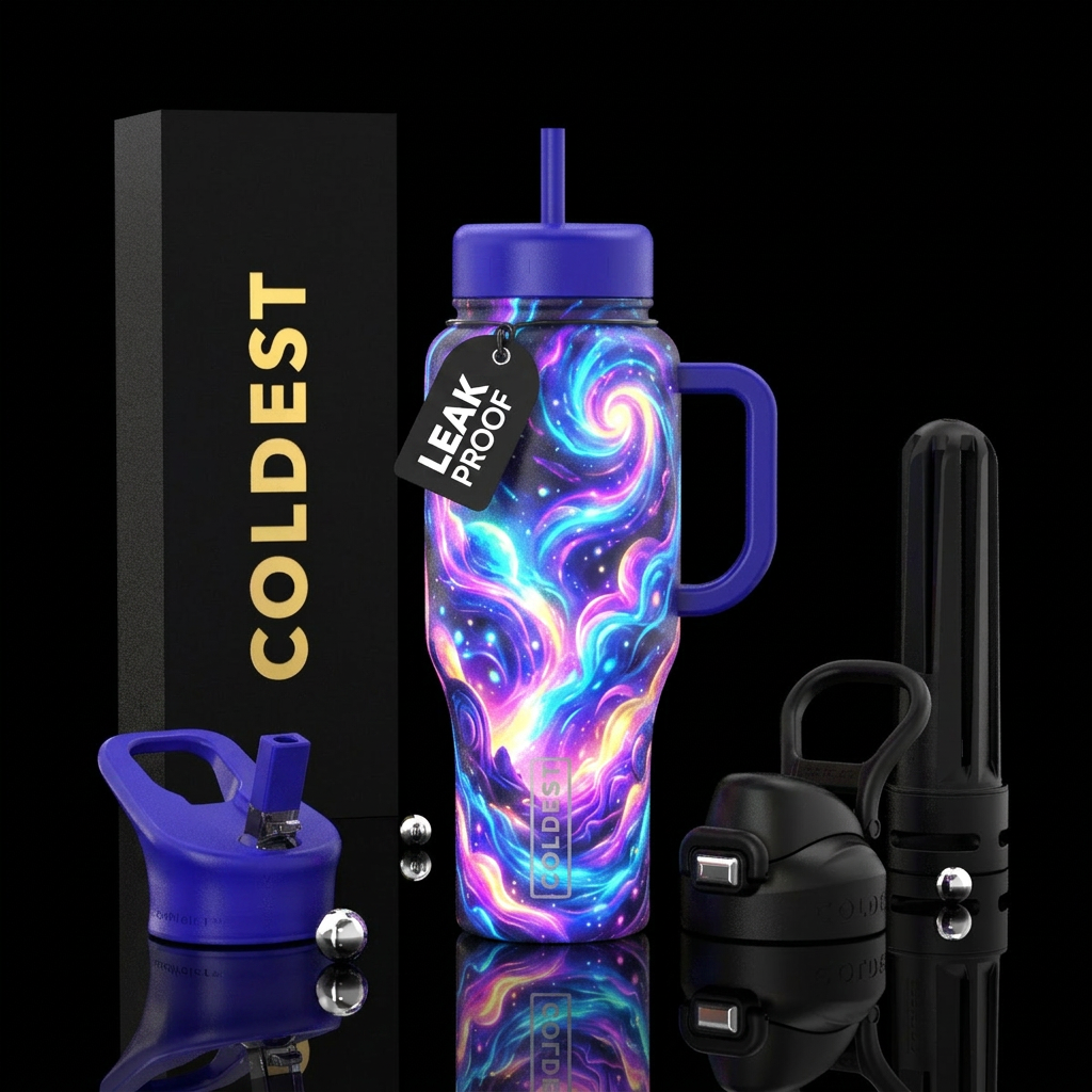 Dreams glowie water bottle design