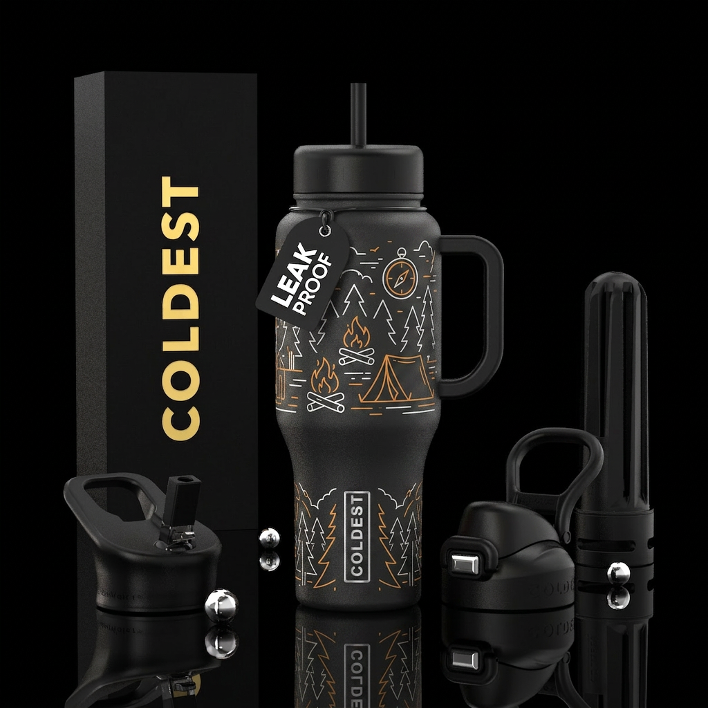 Black white and orange ultra light design China of... water bottle design