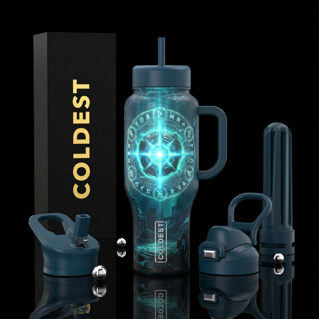Atlantis Realness water bottle design