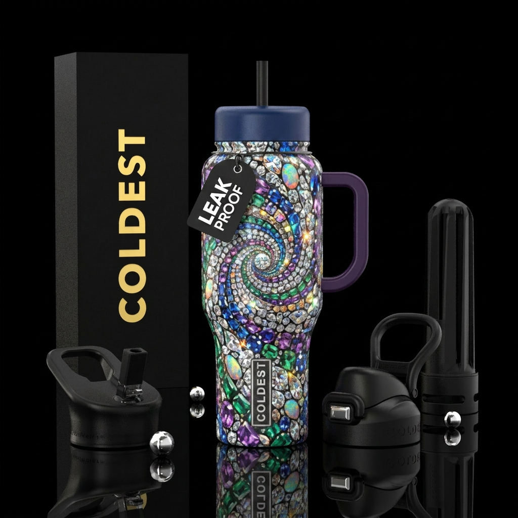 Gem Time water bottle design