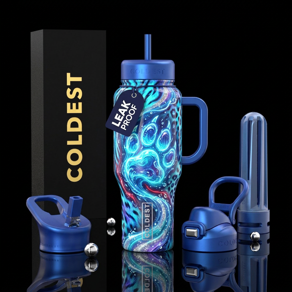 Sue Nammy Claw water bottle design