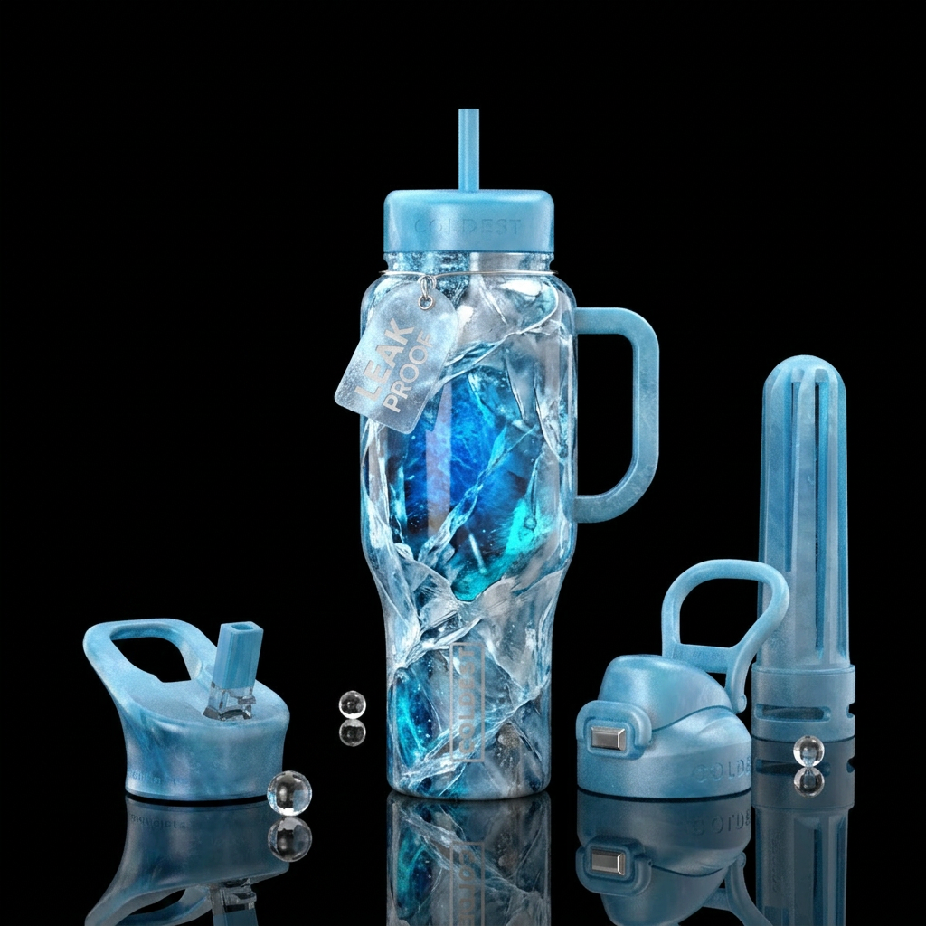 ICE ELEMENTS water bottle design