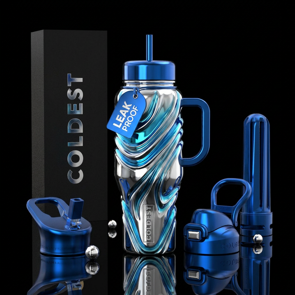 Ultra Wave water bottle design