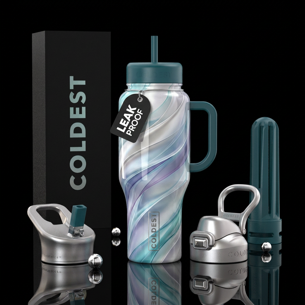 Atmosphere water bottle design