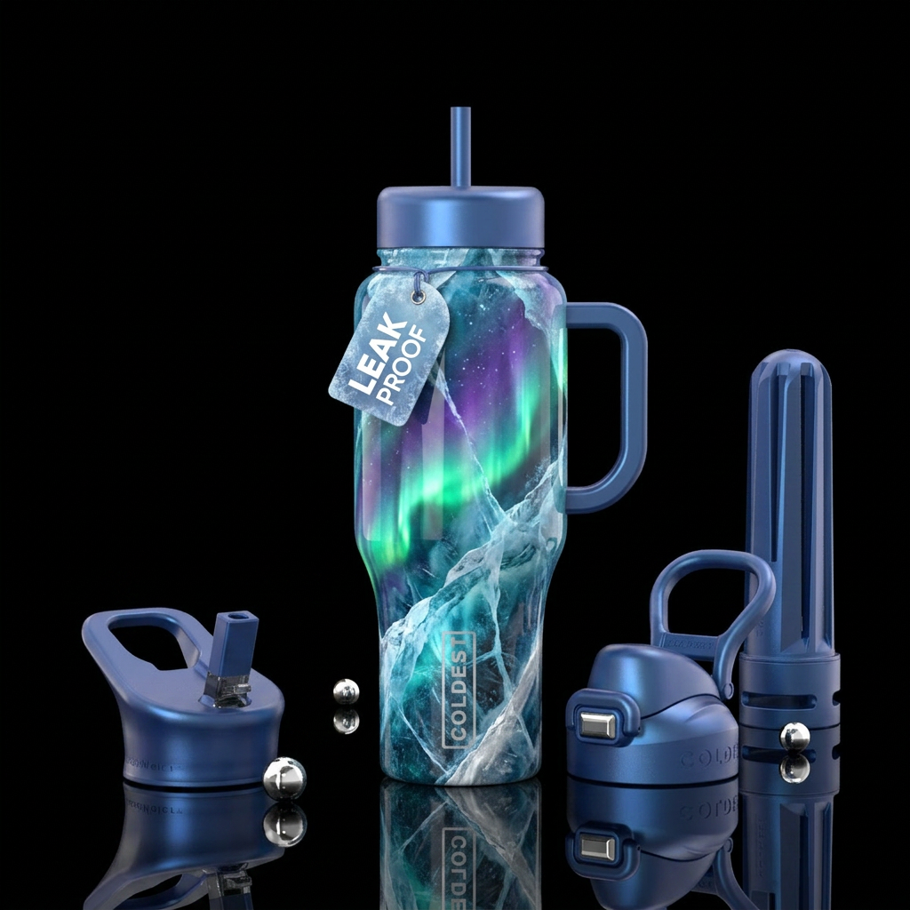 Northern Ice water bottle design