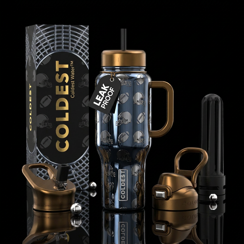 Football, Helmet,  shiny, water bottle design