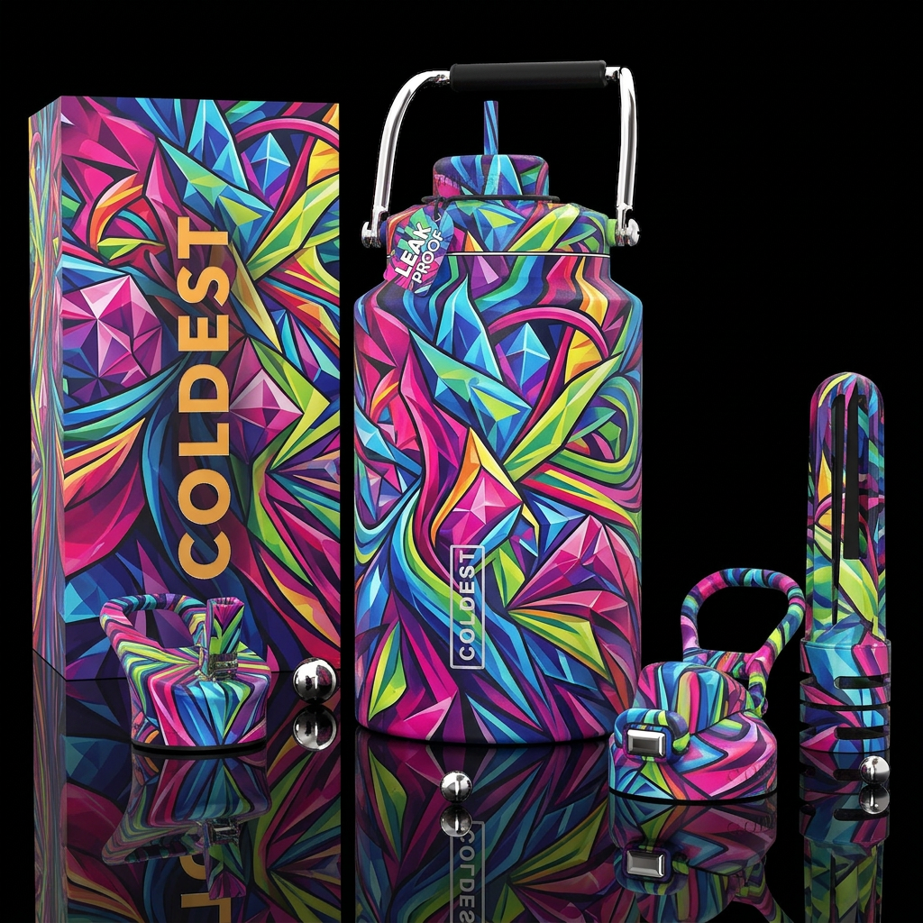Having gliding water bottle design