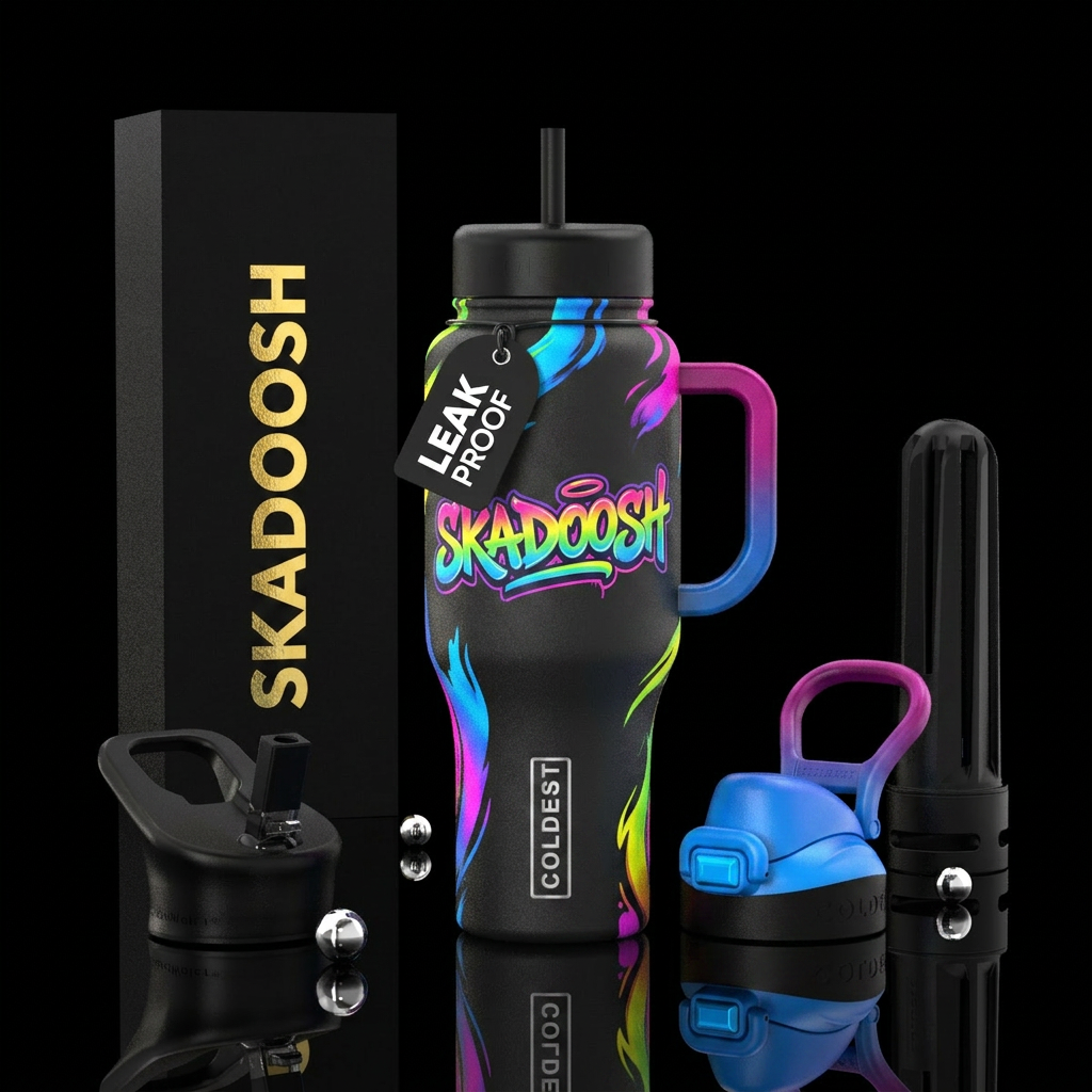 skadoosh water bottle design
