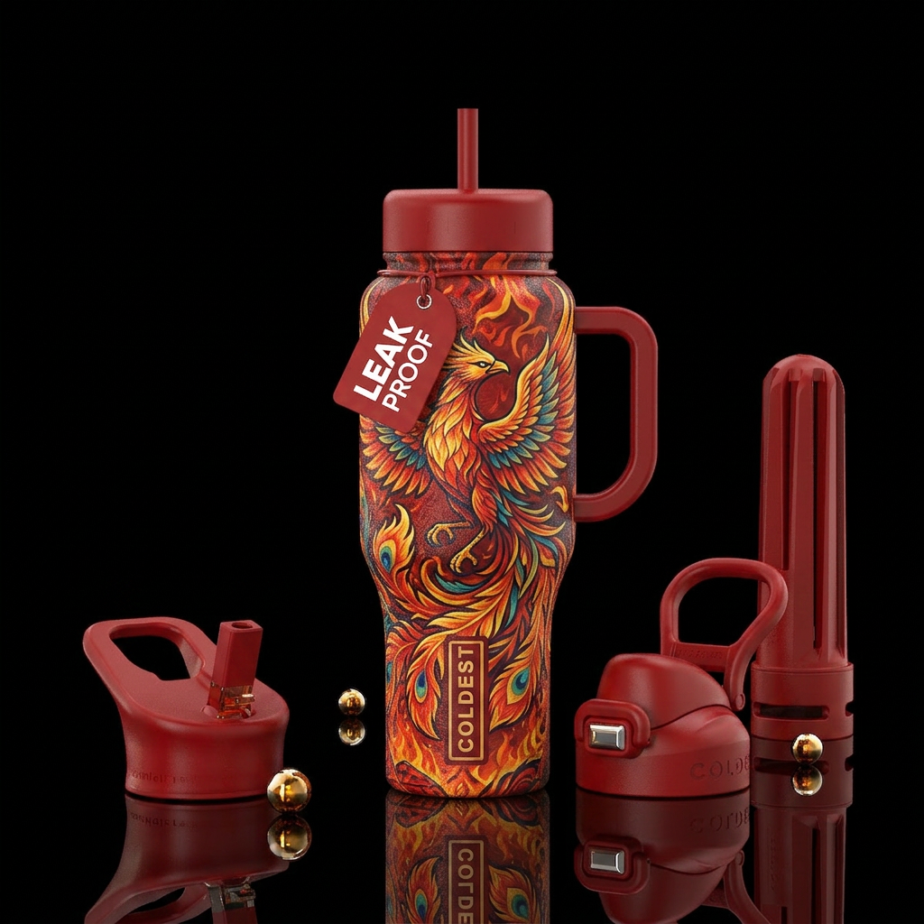 Firebires water bottle design