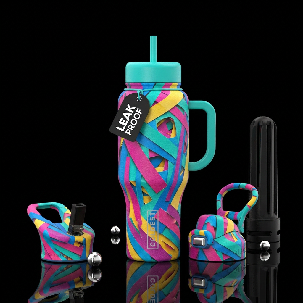 Sneak peek galore water bottle design