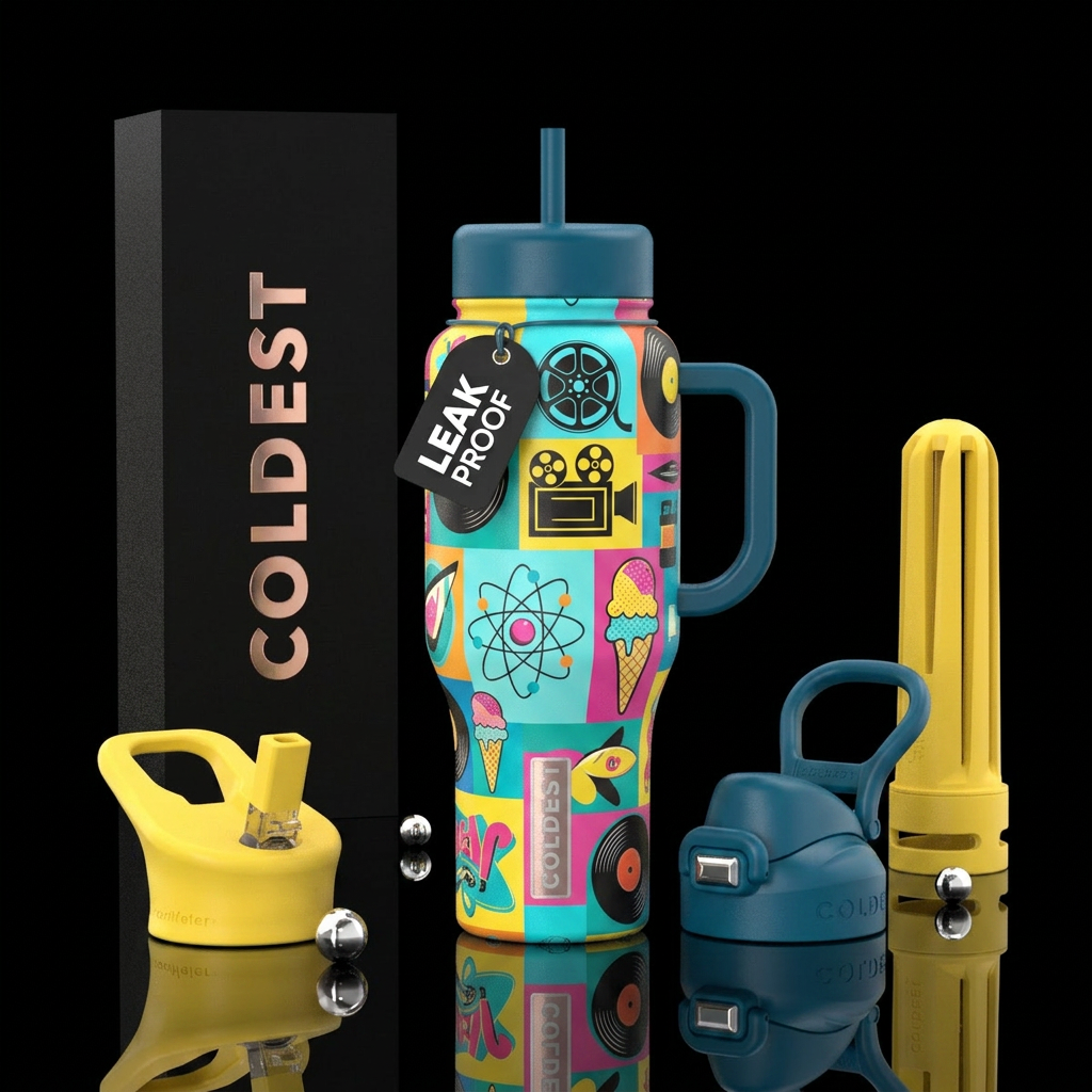 Classic Days water bottle design