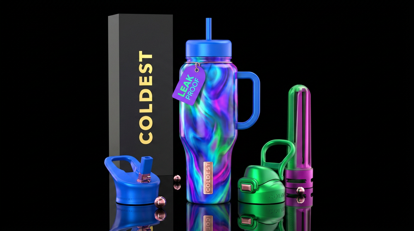 Hlowy water bottle design